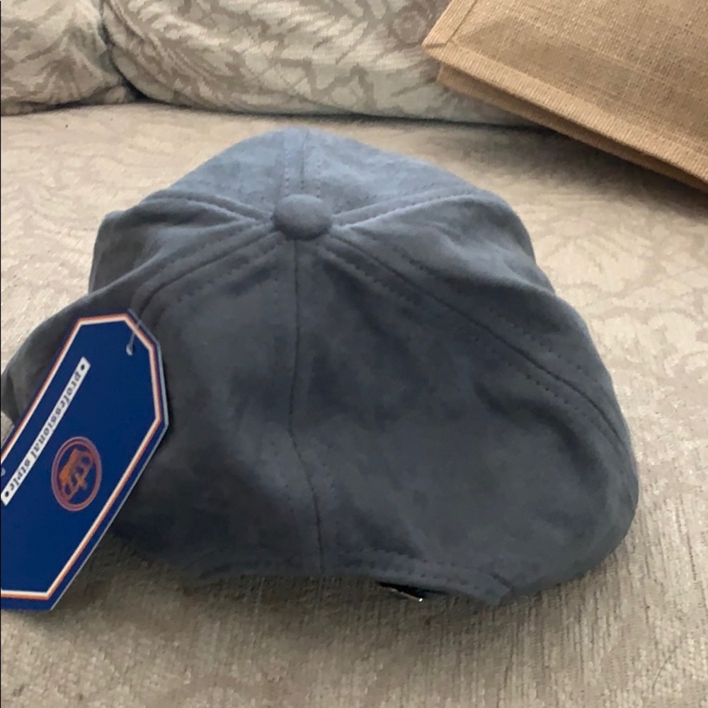 POSHMARK Suede Baseball Cap - Picture 3 of 4